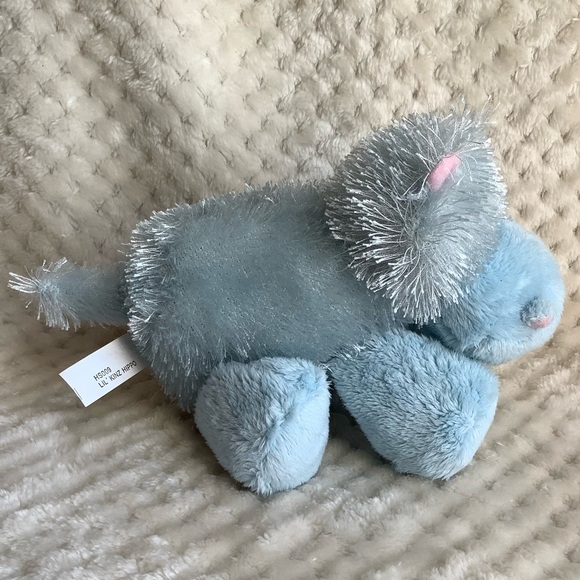 Ganz Webkinz Lil Kinz Blue Hippo Stuffed Animal Plush Toy - Picture 4 of 11